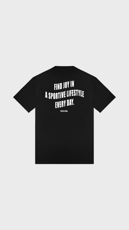 The Active Lifestyle Tee - Attractedtoblack