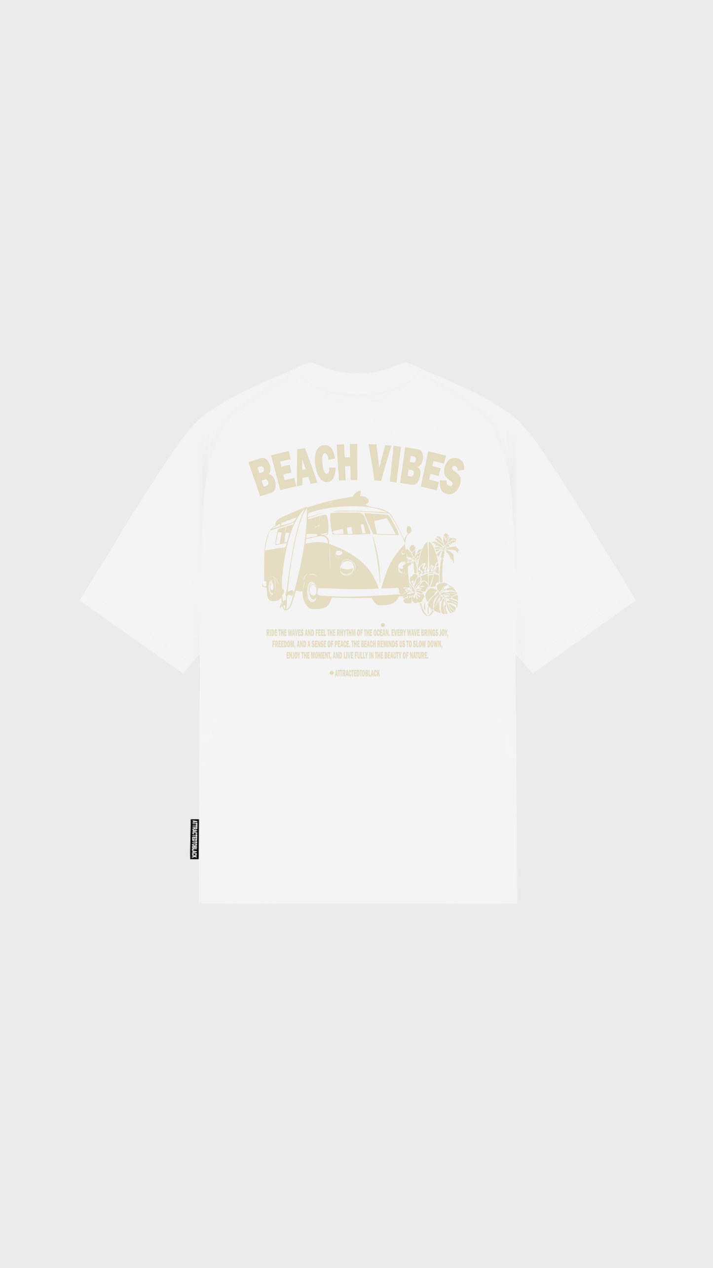 The Beach Vibes Oversized Tee