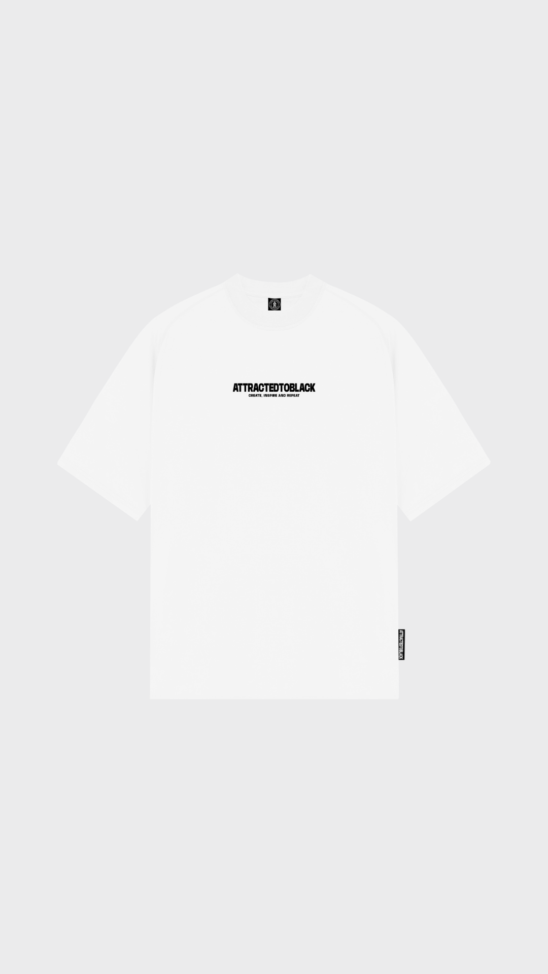 The Core Oversized Tee - Attractedtoblack