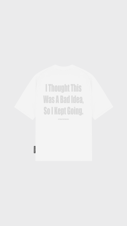 The Bad Idea Oversized Tee - Attractedtoblack