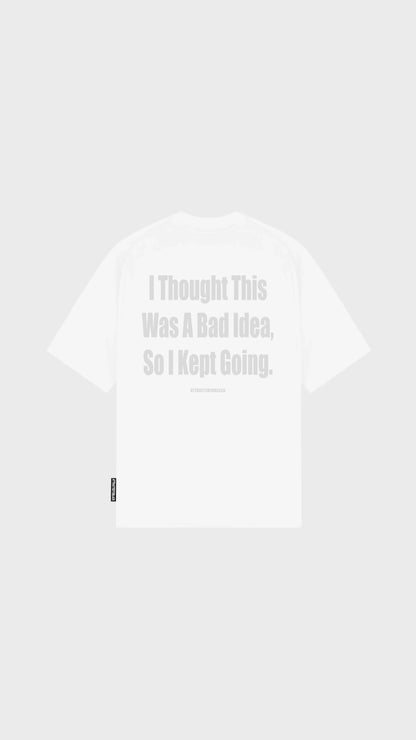 The Wrong Choice Oversized Tee - Attractedtoblack