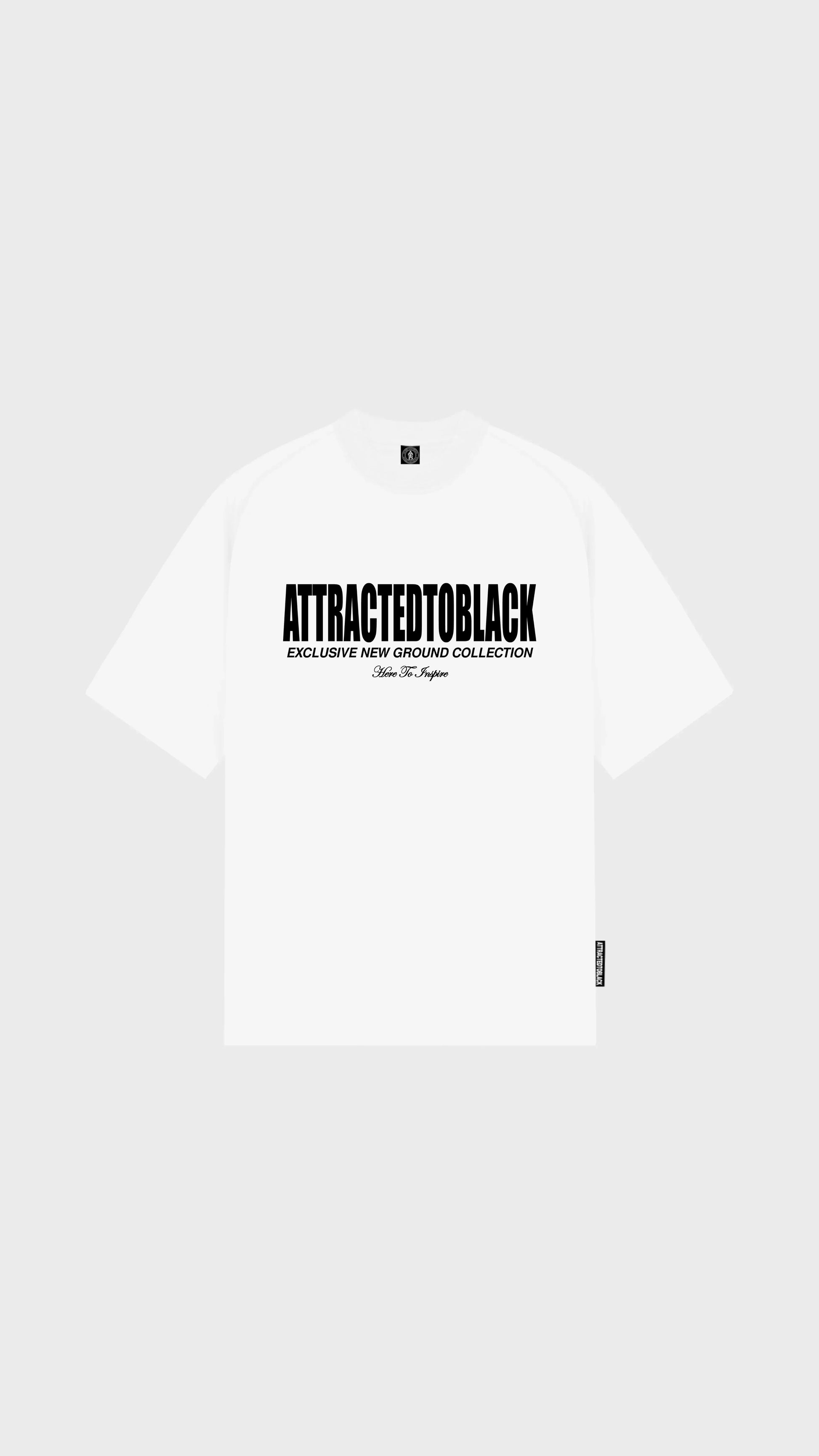 The Solid Base Chest Oversized Tee - Attractedtoblack