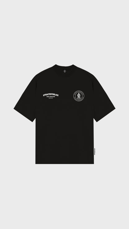 The Fresh Start Curve Oversized Tee - Attractedtoblack