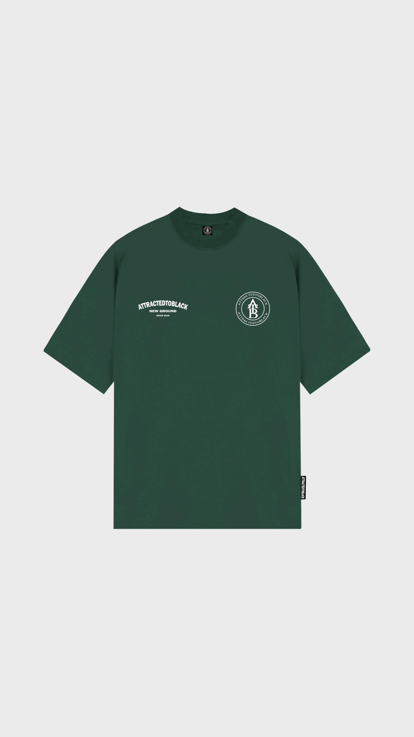 The Fresh Start Curve Oversized Tee - Attractedtoblack