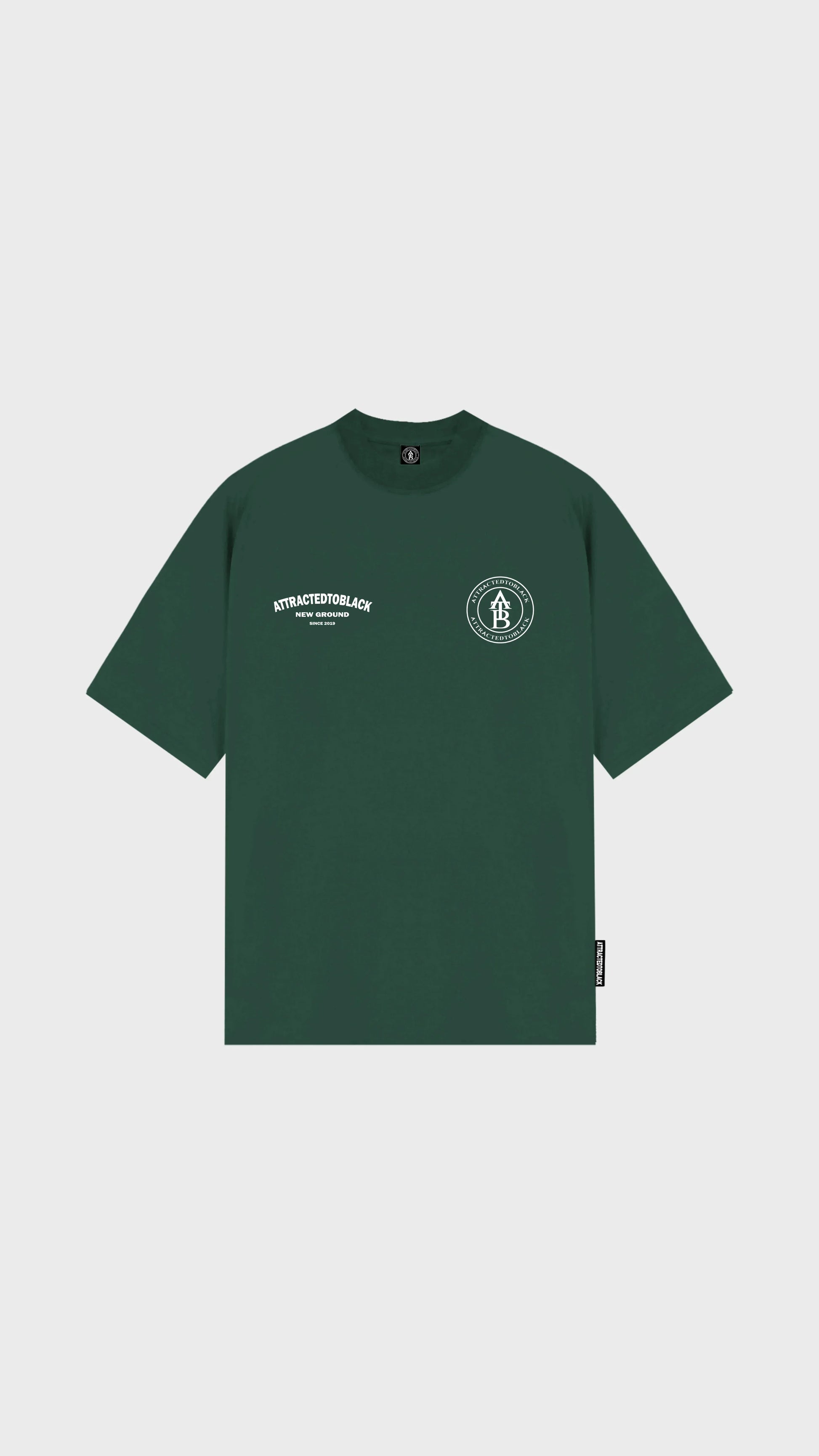 The Fresh Start Curve Oversized Tee - Attractedtoblack