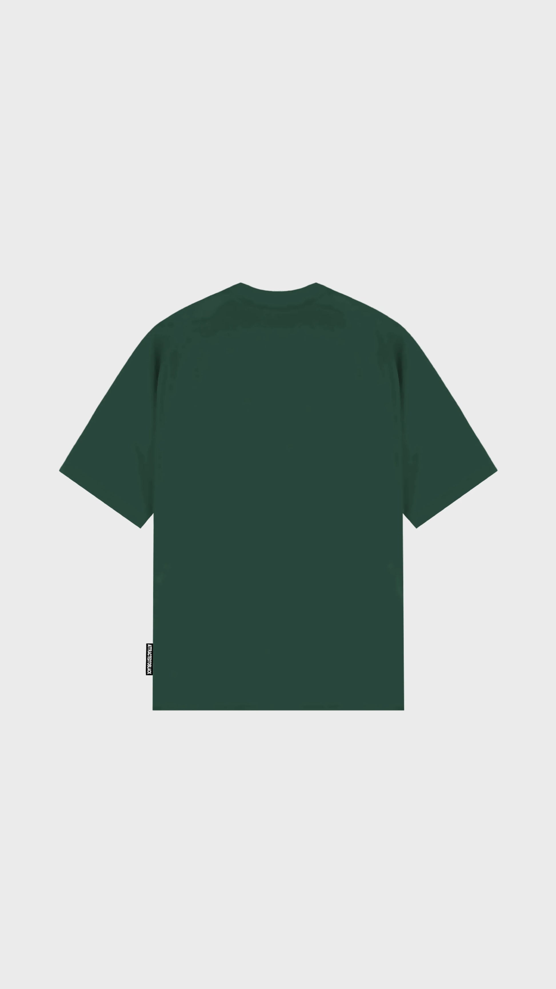 The New Ground Curve Oversized Tee - Attractedtoblack