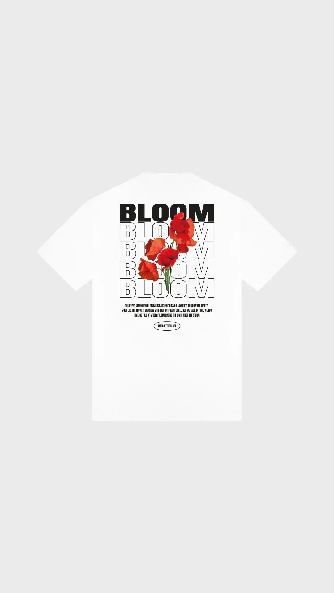 The Bloom Tee - Attractedtoblack