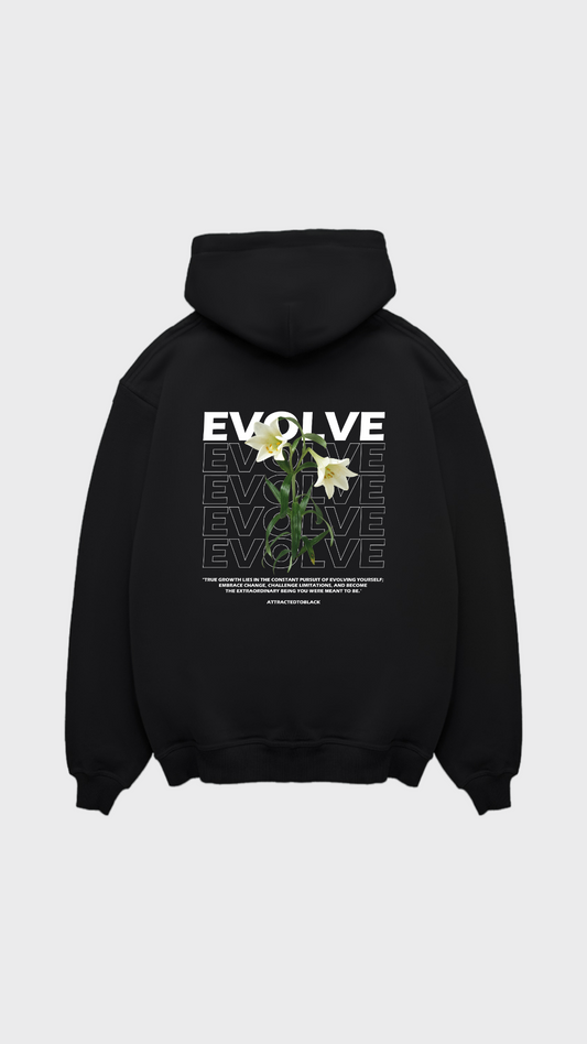 The Evolve Hoodie - Attractedtoblack