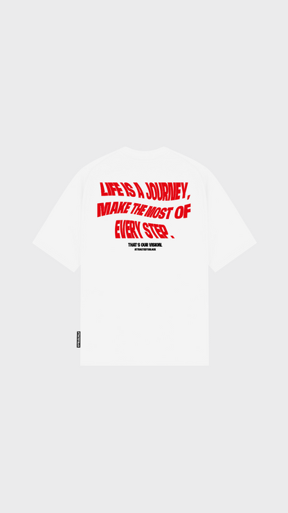 The Journey Oversized Tee - Attractedtoblack