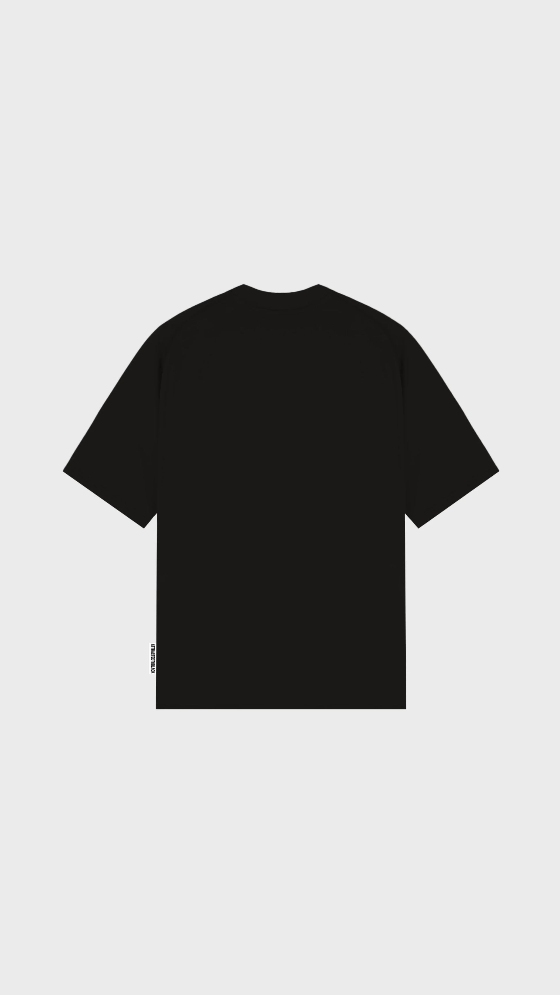 The Fresh Start Curve Oversized Tee - Attractedtoblack