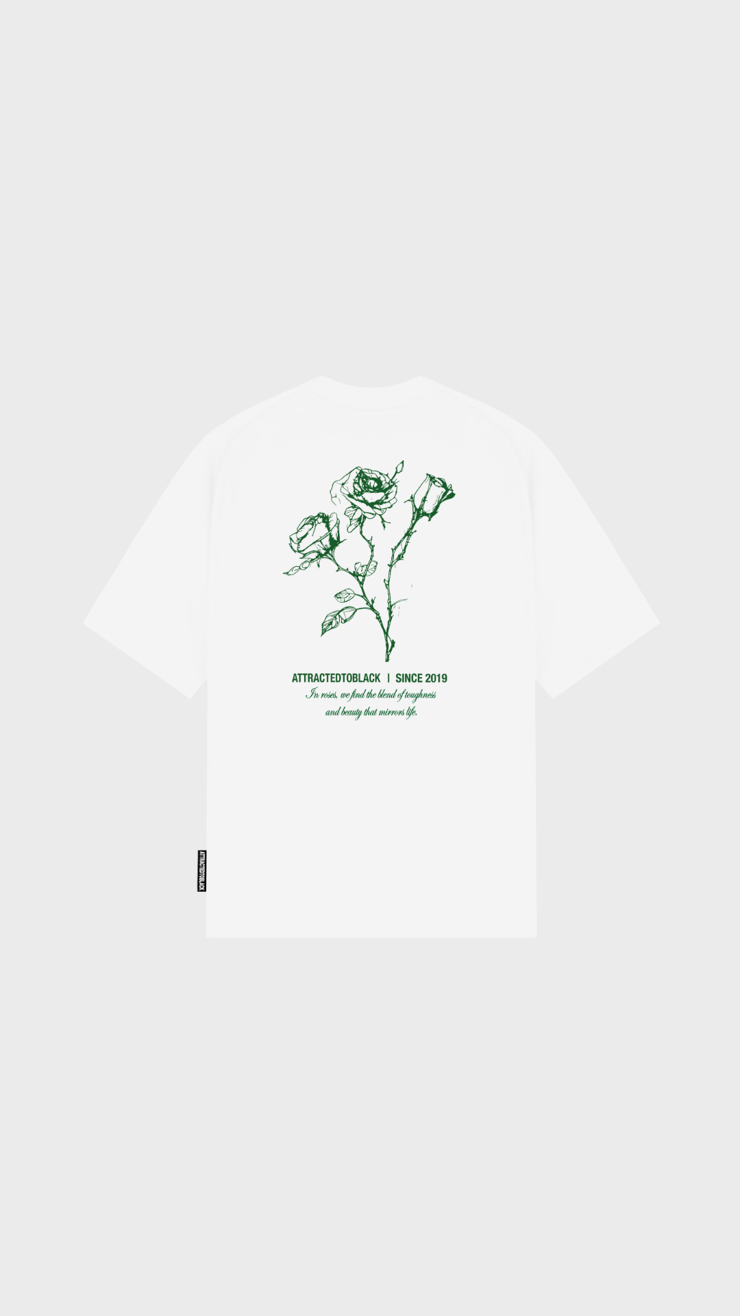 The Reflective Oversized Tee - Attractedtoblack