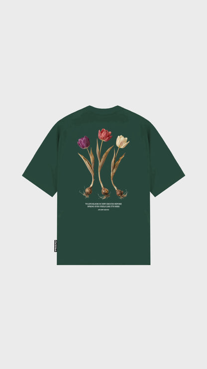 The Tulip Oversized Tee - Attractedtoblack
