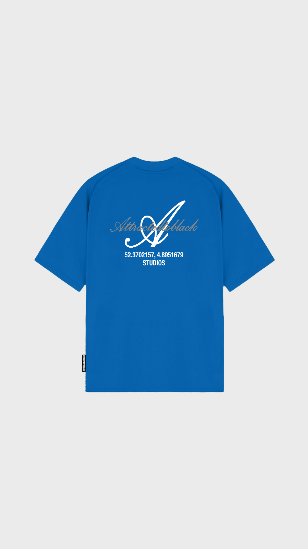The Written Oversized Tee - Attractedtoblack