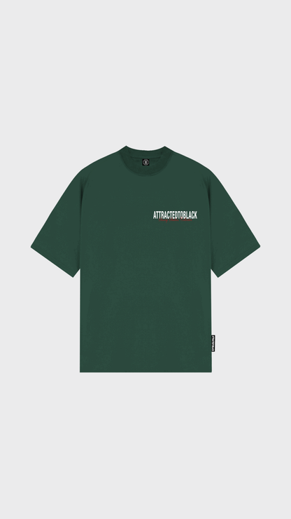 La camiseta de gran tamaño con declaración