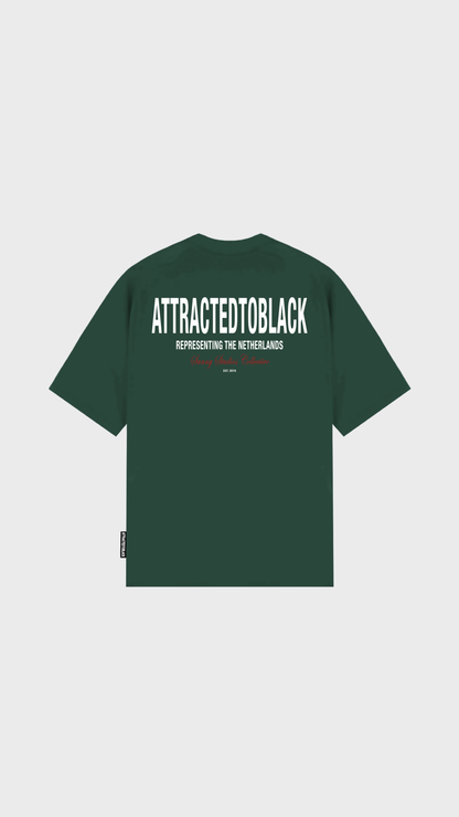 La camiseta de gran tamaño con declaración