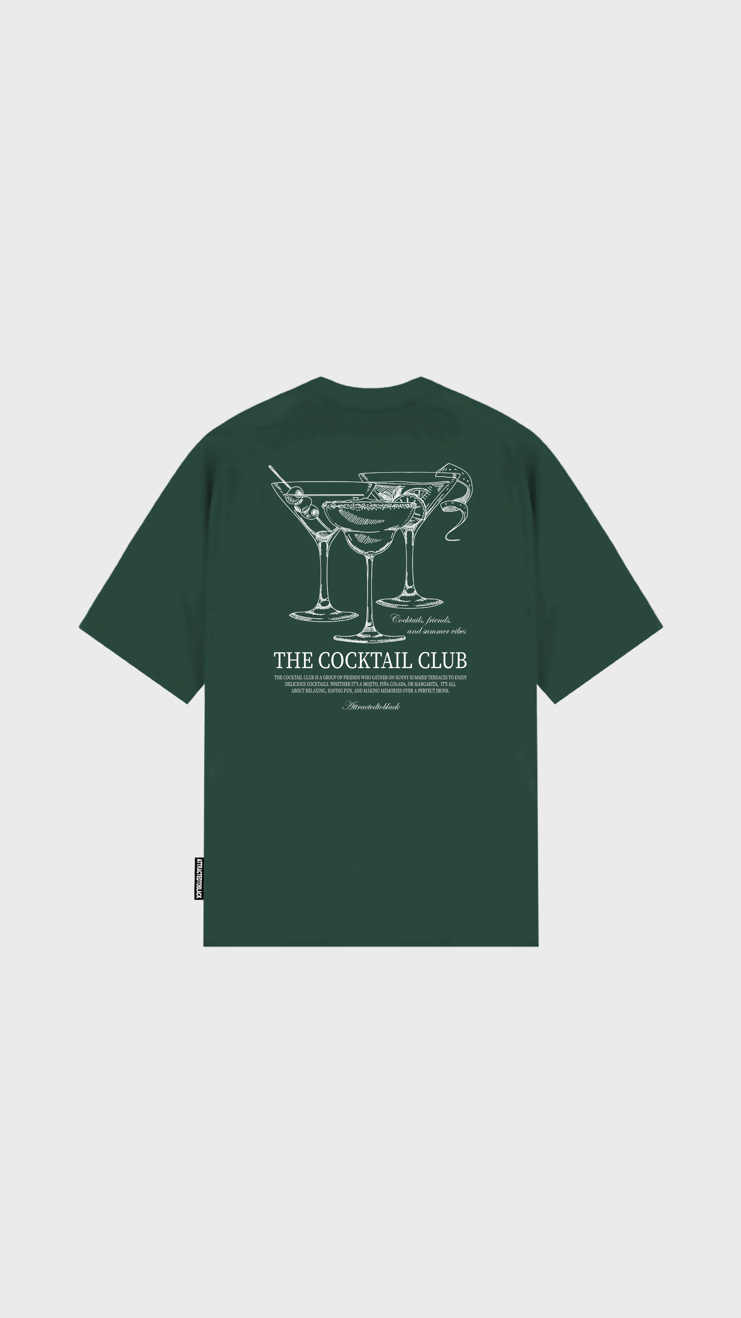 The Mixology Club Oversized Tee