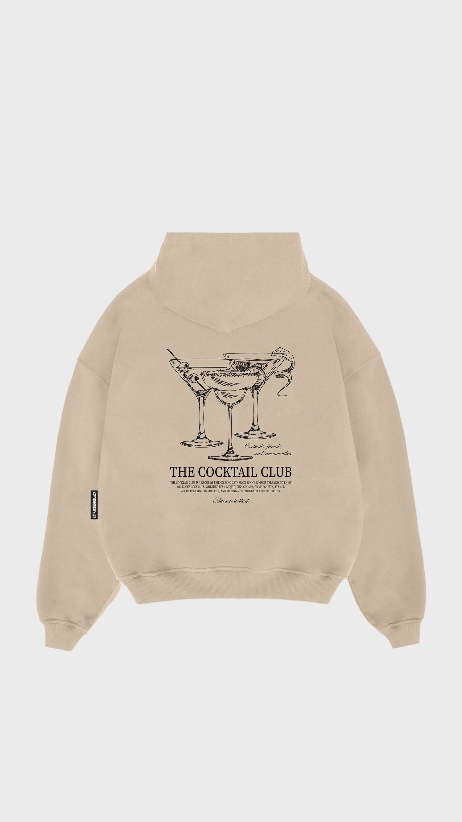 The Mixology Club Hoodie - Attractedtoblack