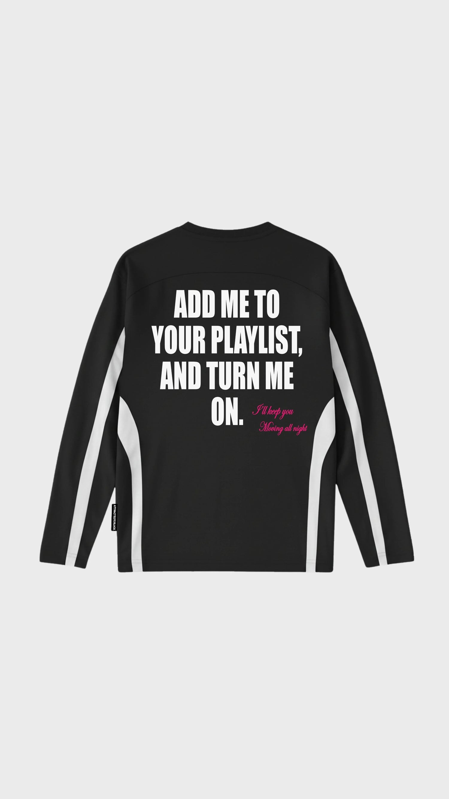 The Playlist Longsleeve - Attractedtoblack