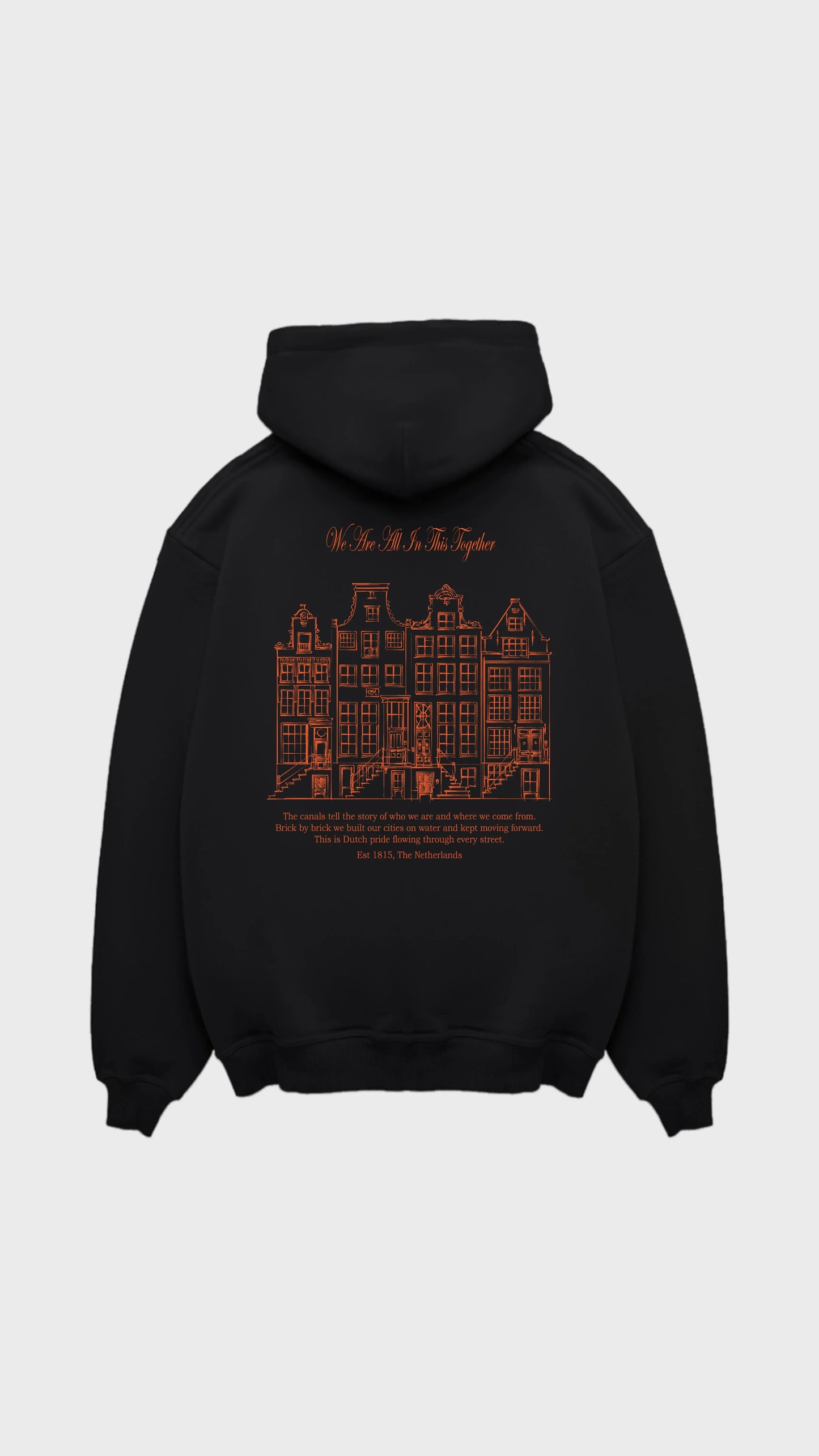 The Canals Regular Hoodie - Attractedtoblack