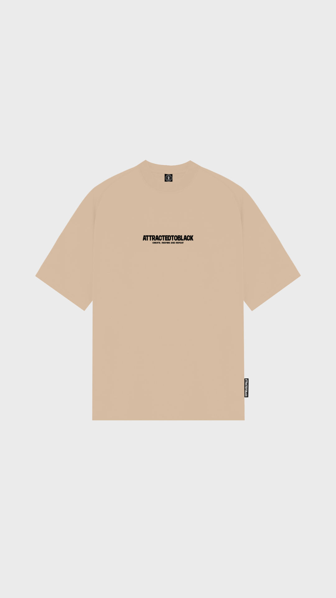 The Central Oversized Tee - Attractedtoblack