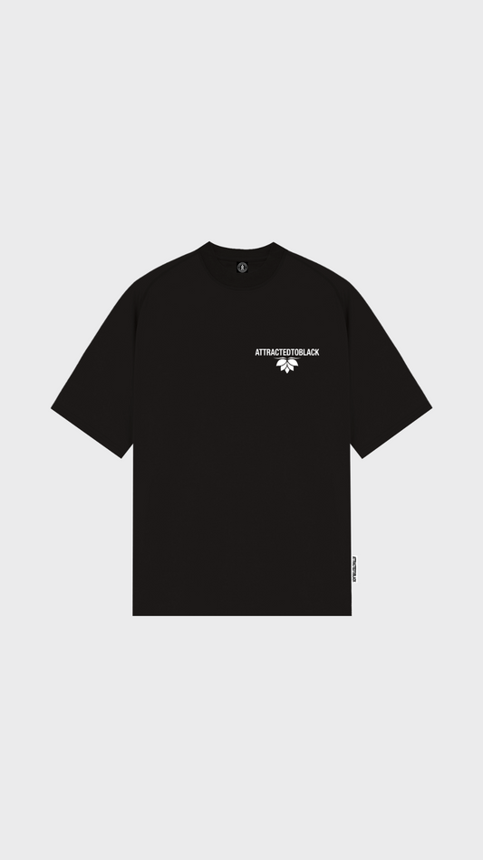 The Reversed Bloom Oversized Tee - Attractedtoblack