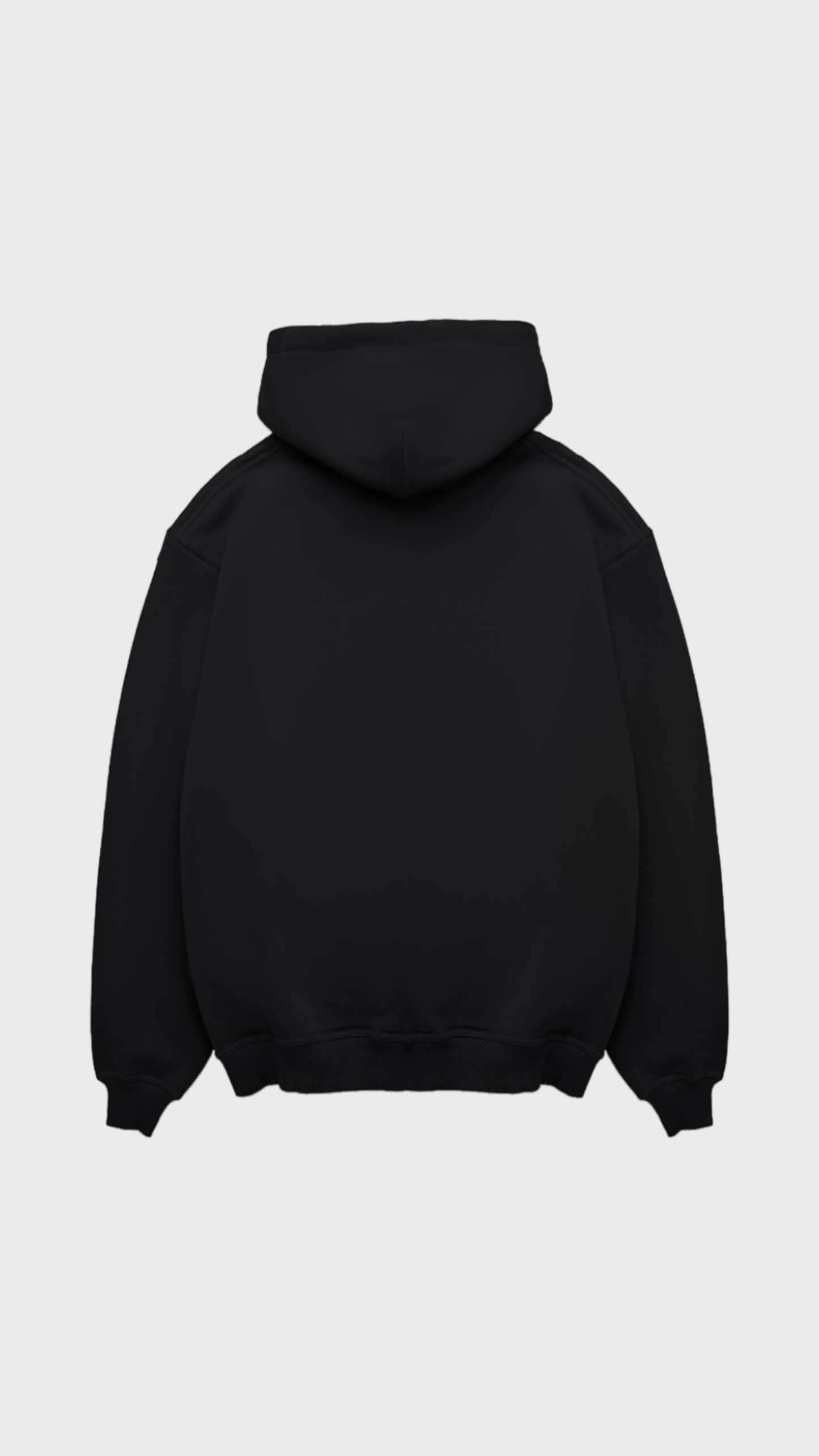 The In Orange Scripted Regular Hoodie