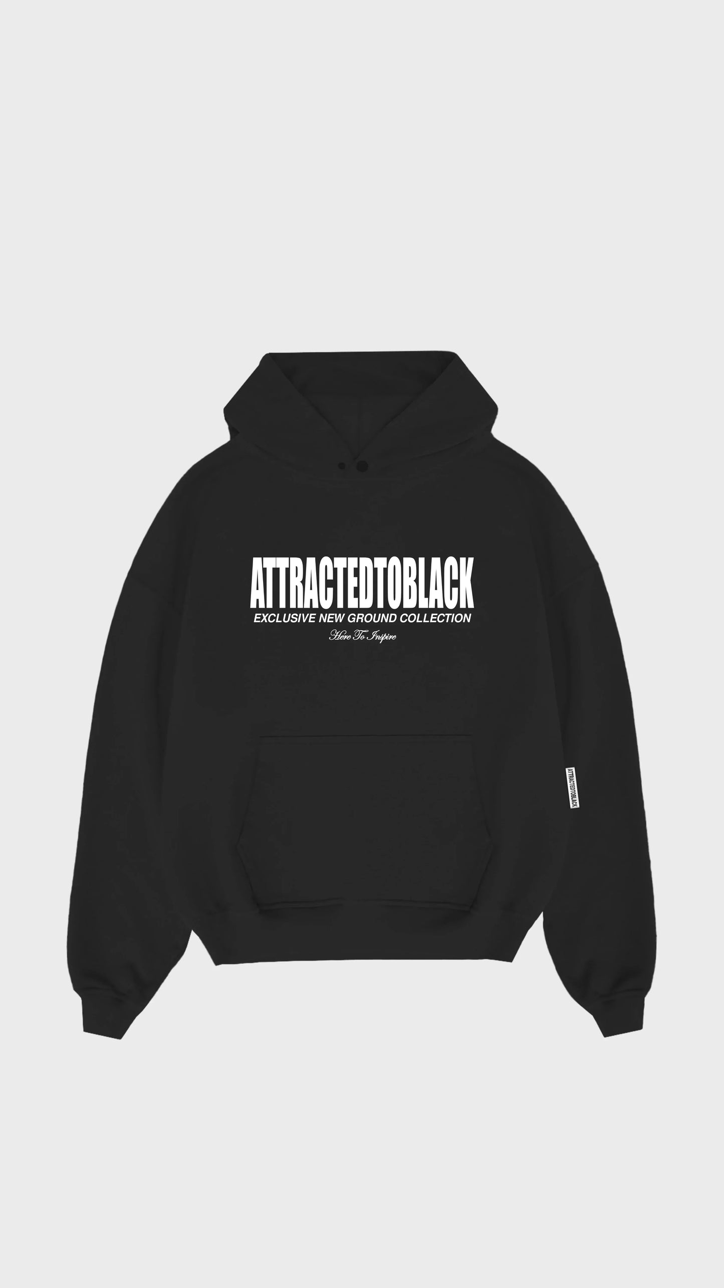 The Ground Chest Hoodie - Attractedtoblack