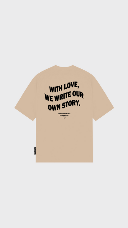 The Custom Tale Oversized Tee - Attractedtoblack