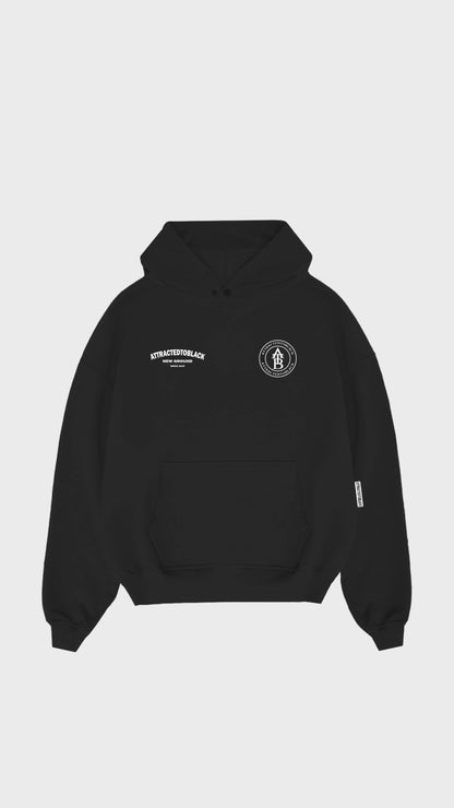 The Fresh Start Curve Hoodie - Attractedtoblack