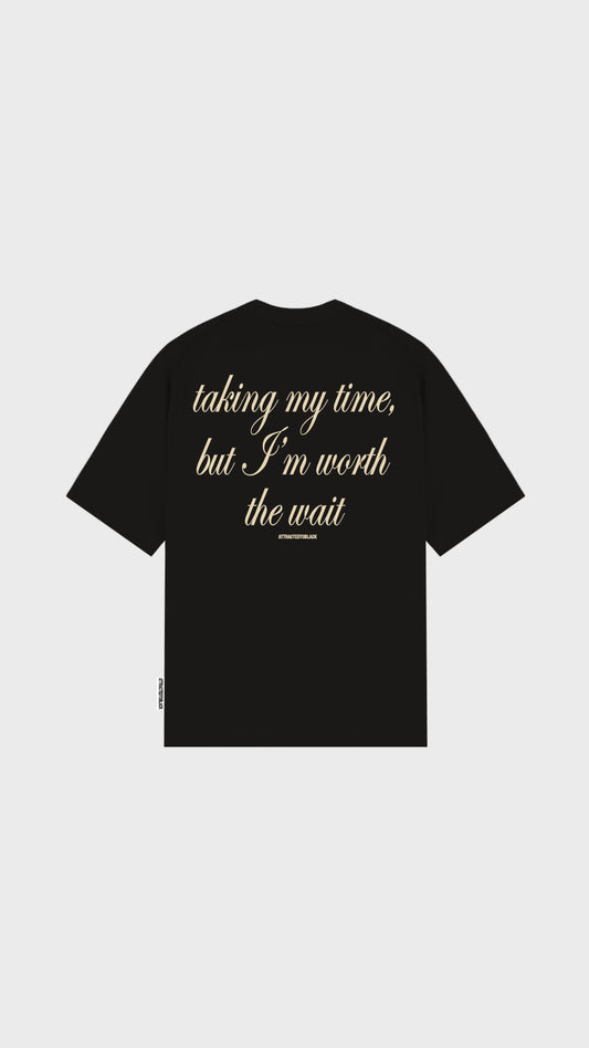 The Worth Oversized Tee - Attractedtoblack