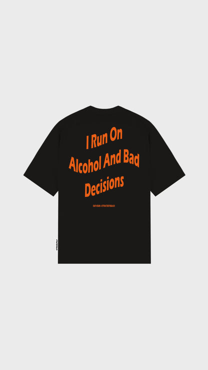 The Run Oversized Tee - Attractedtoblack