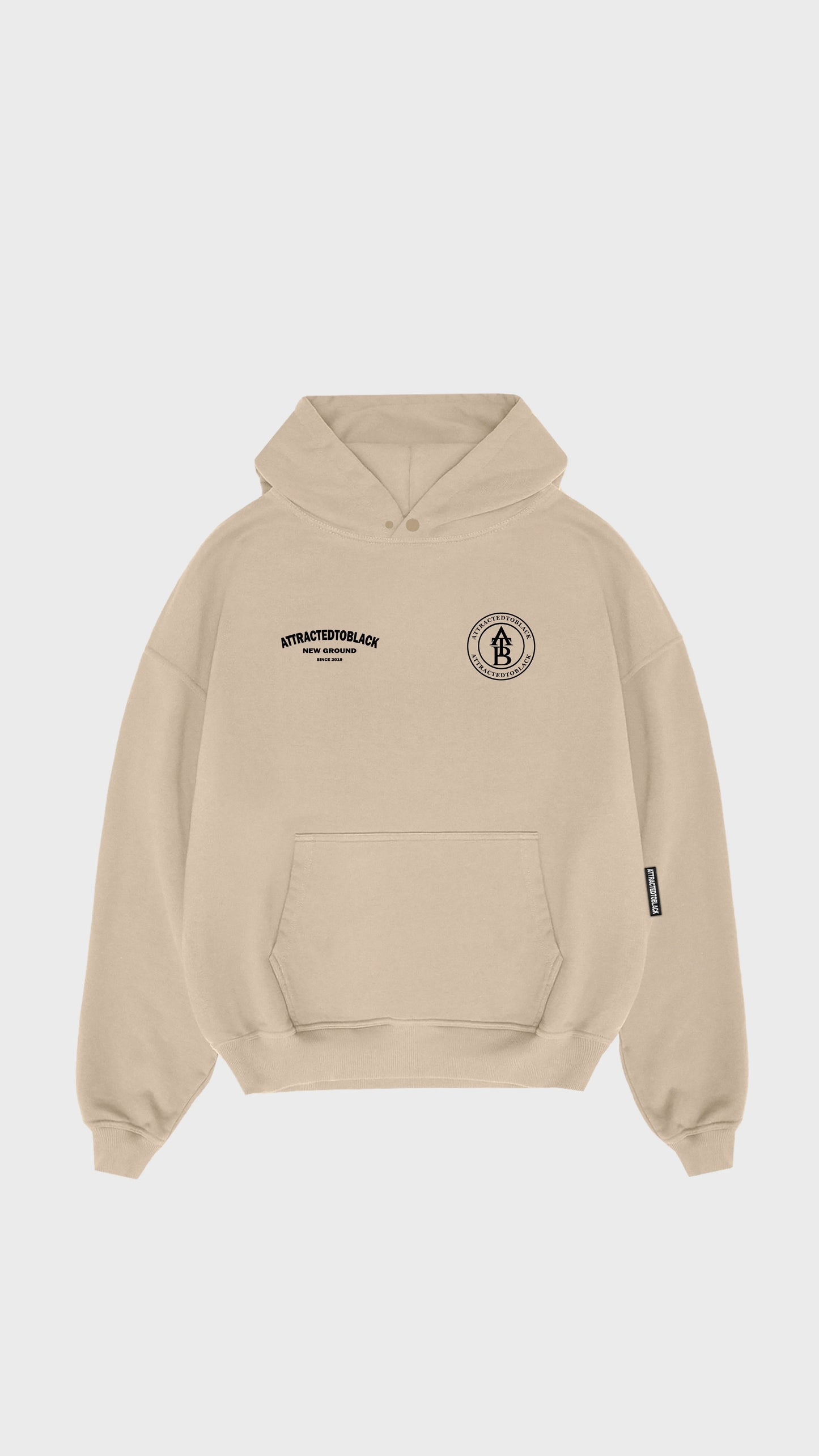The Fresh Start Curve Hoodie - Attractedtoblack