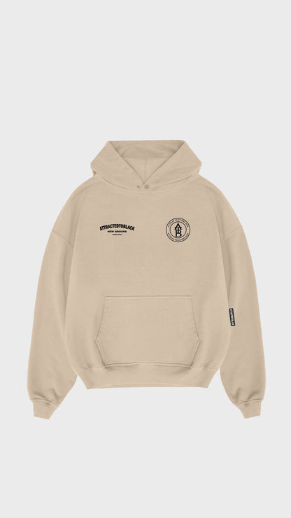 The Fresh Start Curve Hoodie - Attractedtoblack