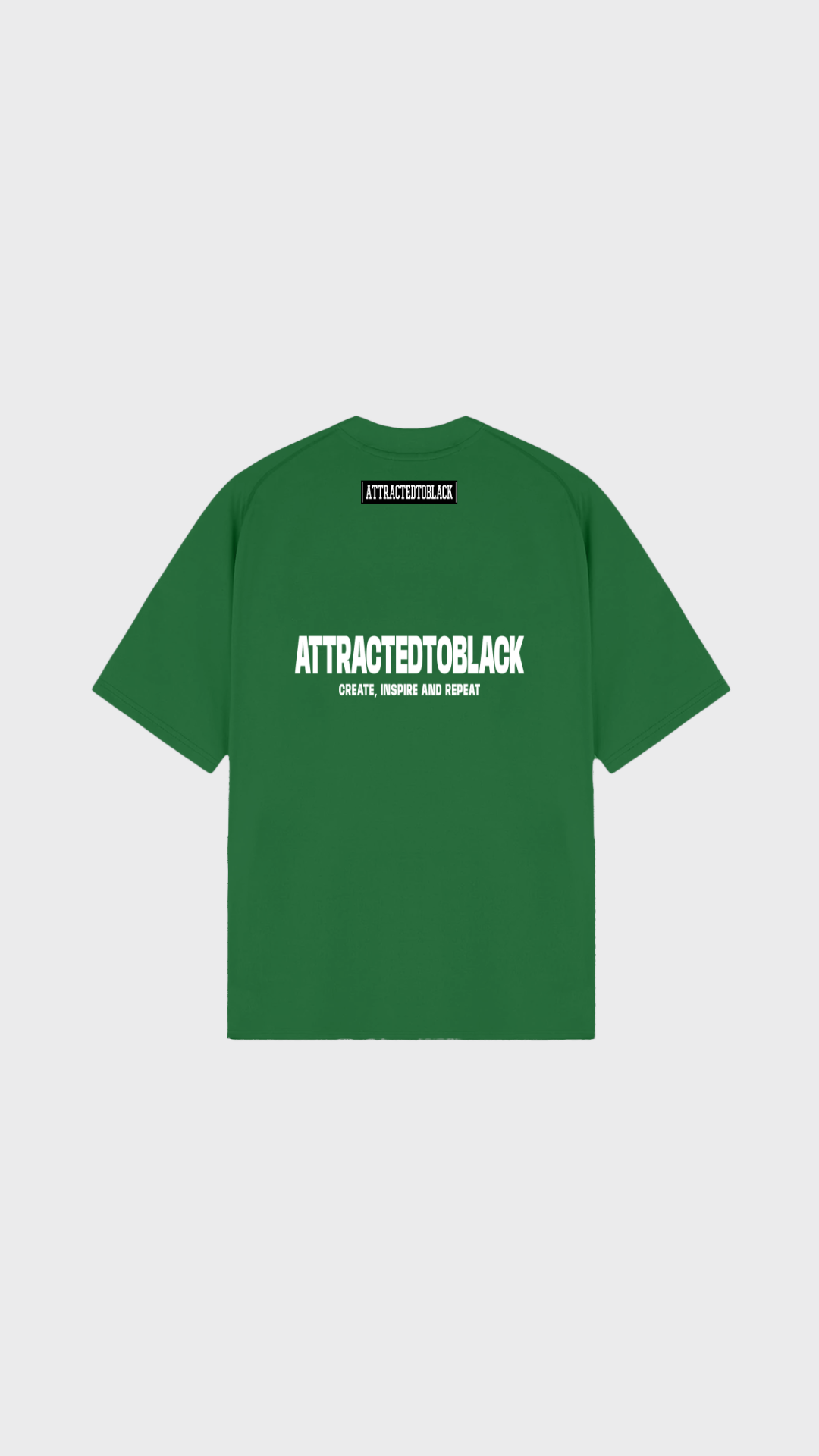 The Core Value Oversized Tee - Attractedtoblack