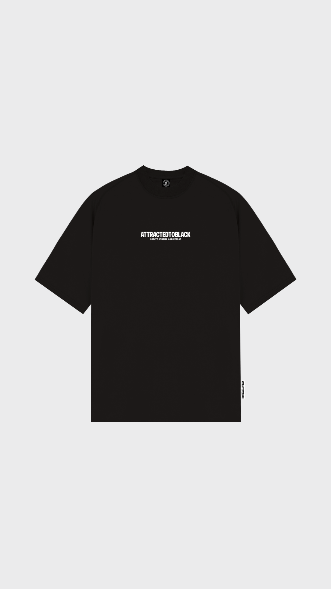 The Core Oversized Tee - Attractedtoblack