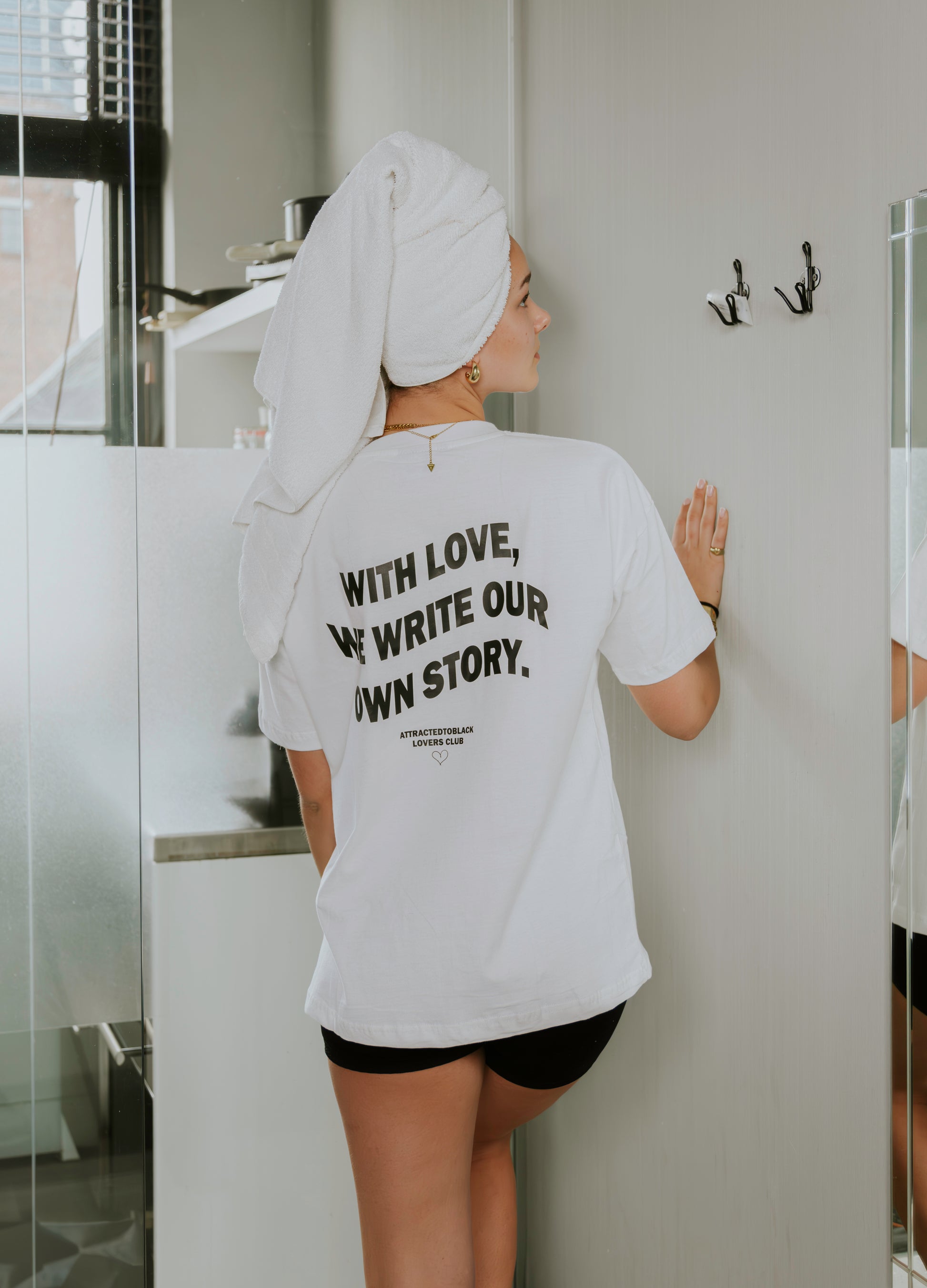 The Custom Tale Oversized Tee - Attractedtoblack