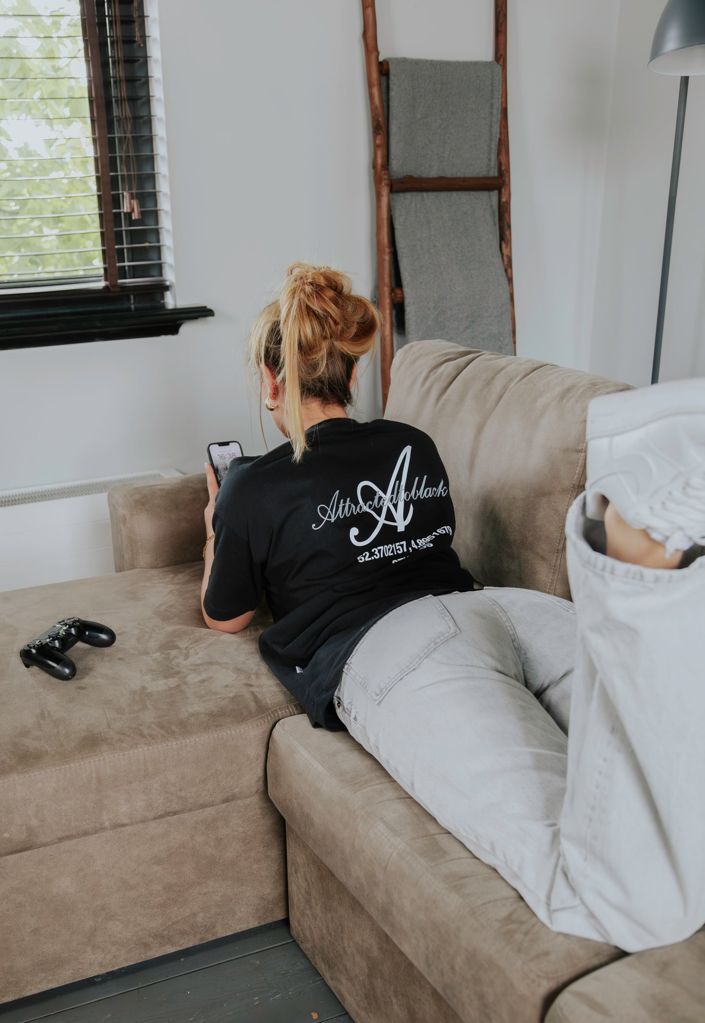 The Scripted Oversized Tee