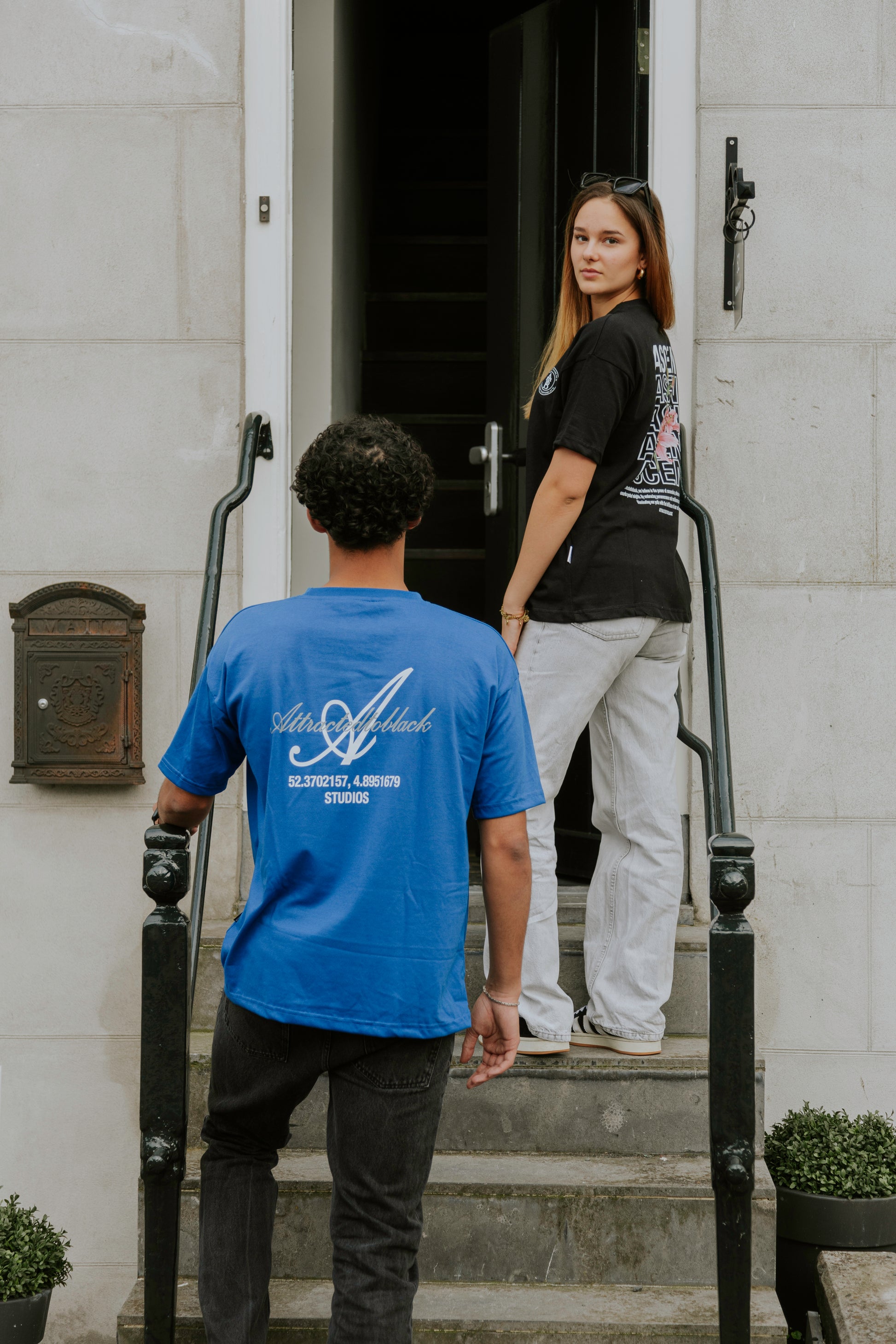 The Written Oversized Tee - Attractedtoblack