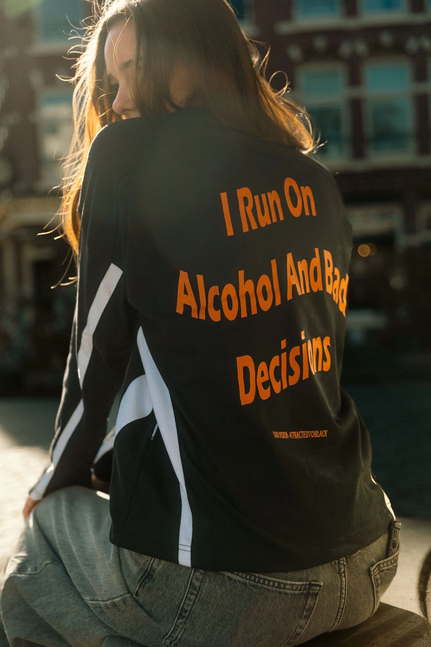 The Run Longsleeve - Attractedtoblack