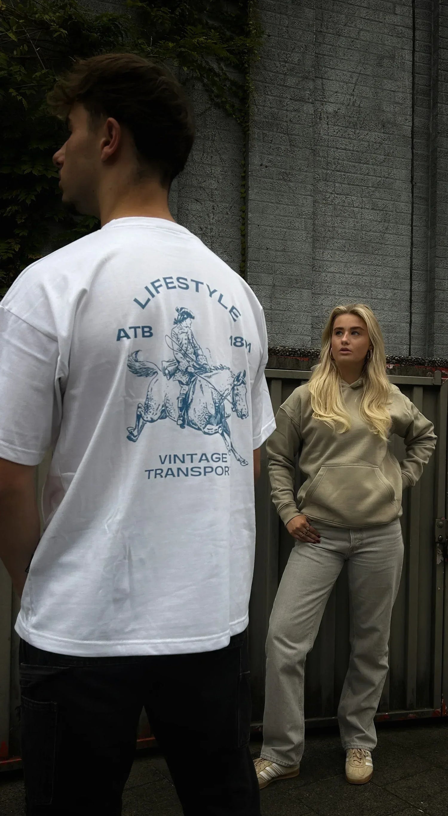 The Vintage Transport Oversized Tee - Attractedtoblack