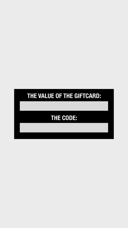 Attracted to black Gift card