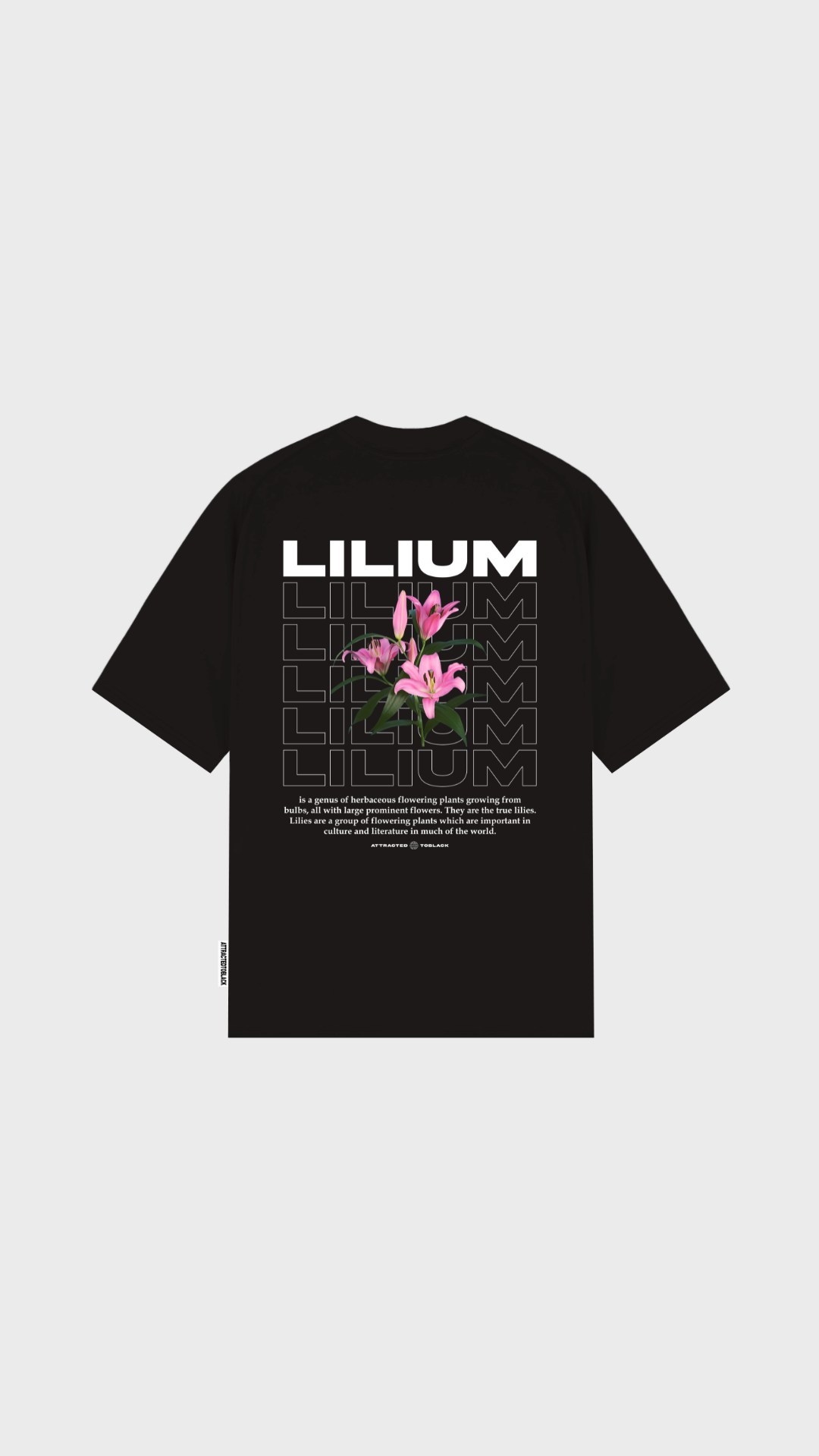 The Vine Oversized Tee - Attractedtoblack