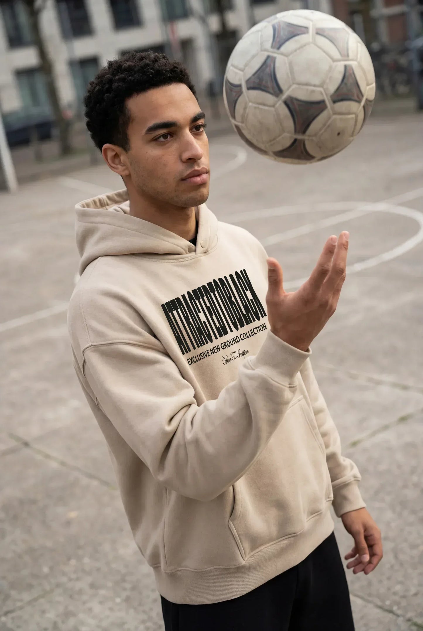 The Ground Chest Hoodie - Attractedtoblack