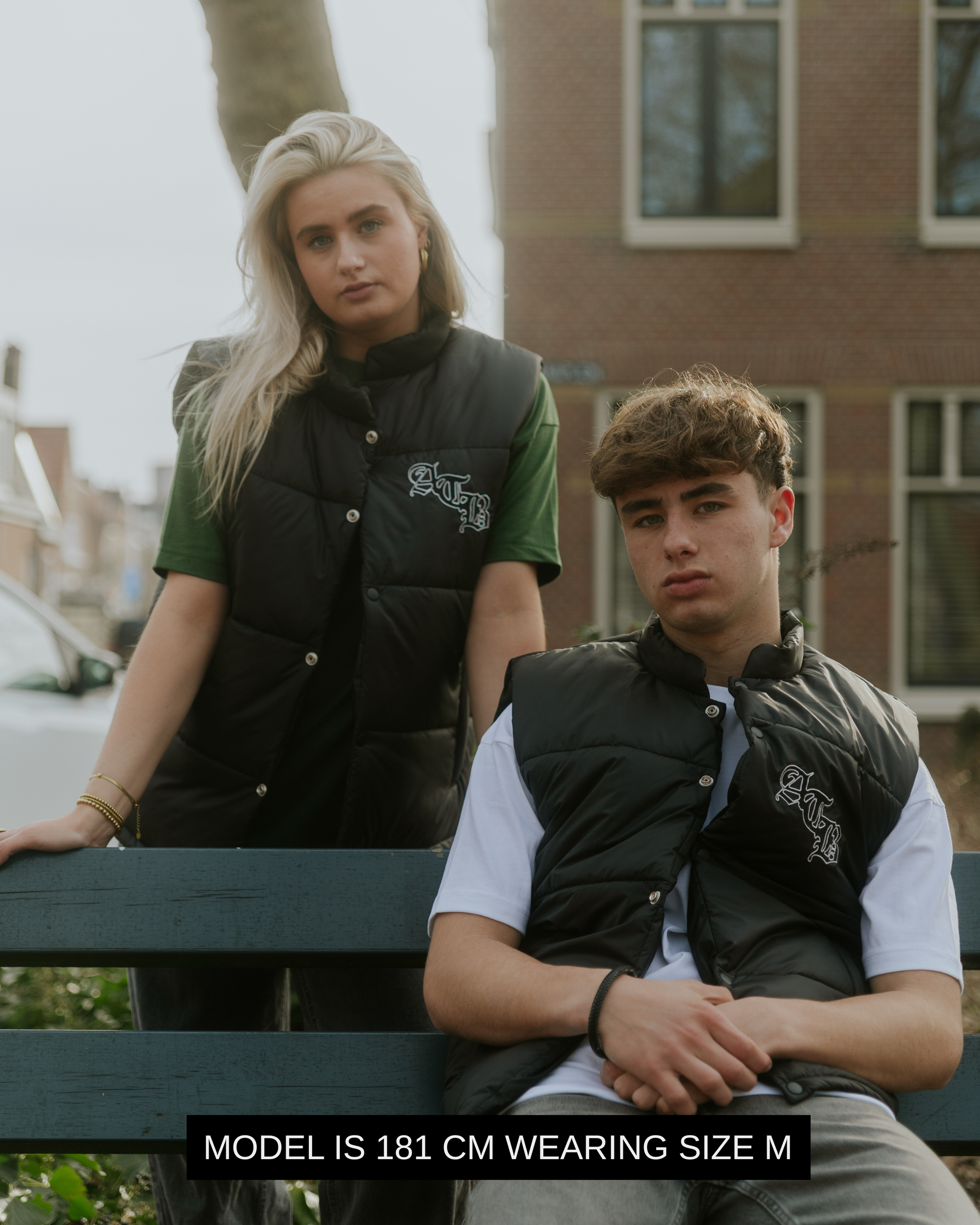 The Carriers Puffer Vest - Attractedtoblack