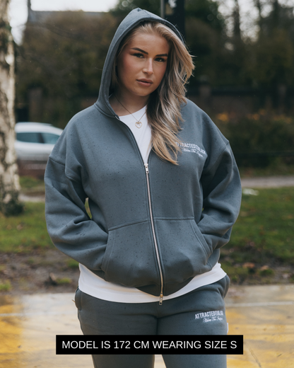 The Gatherers Zip Hoodie - Attractedtoblack