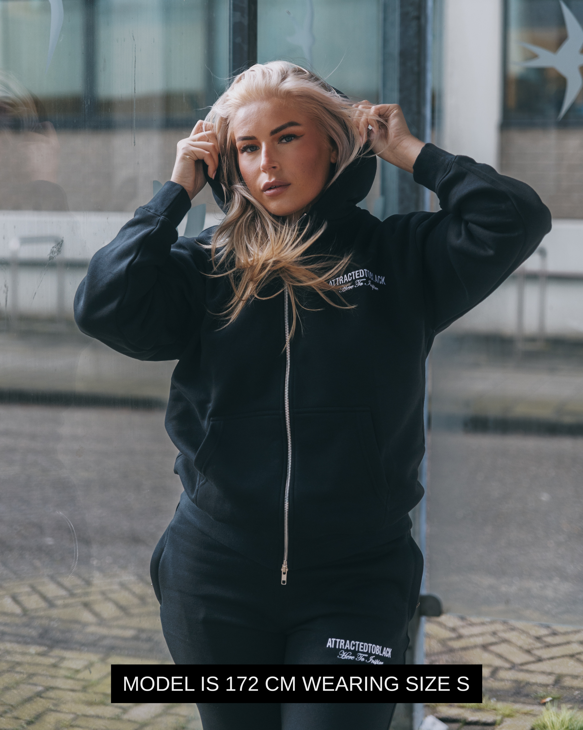 The Gatherers Zip Hoodie - Attractedtoblack