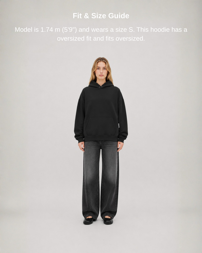 The Sketch Line Hoodie - Attractedtoblack