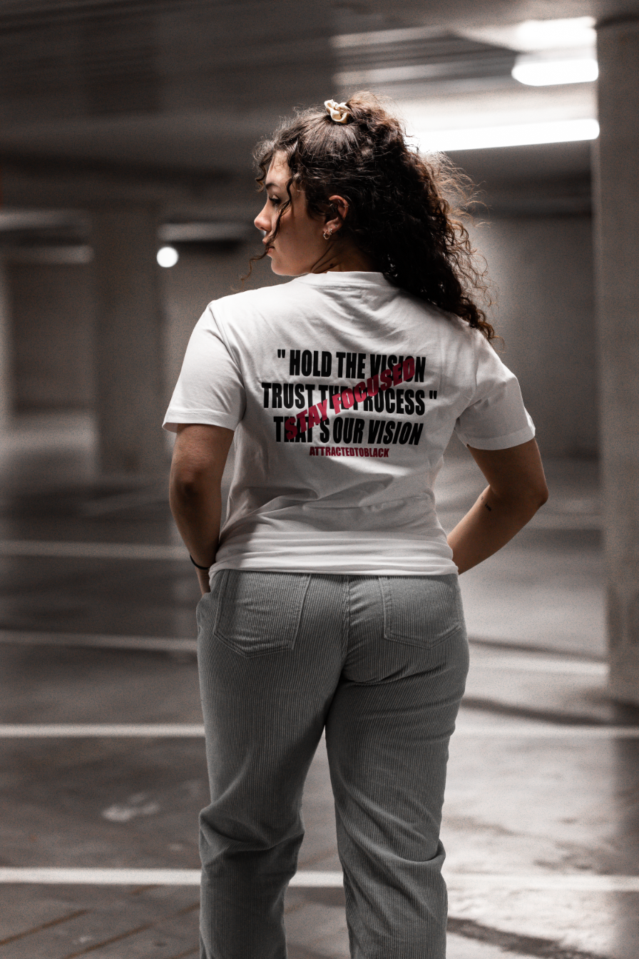 The Sharp Tee White - Attractedtoblack