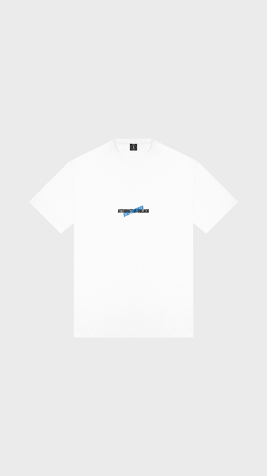 The Focus Tee White - Attractedtoblack